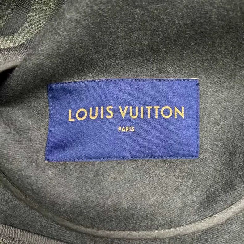 Louis Vuitton Louis Vuitton Green Logo Print Jacket-yf Size US XL / EU 56 / 4 - 7 Thumbnail