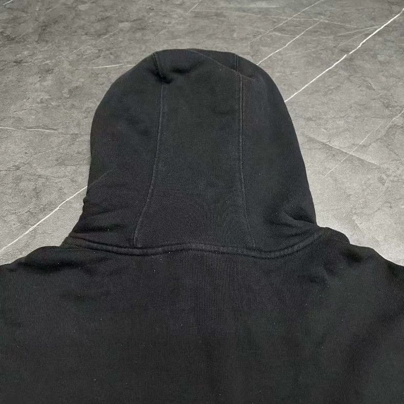 Burberry Burberry Black White Print Hoodie-yf Size US XL / EU 56 / 4 - 5 Thumbnail
