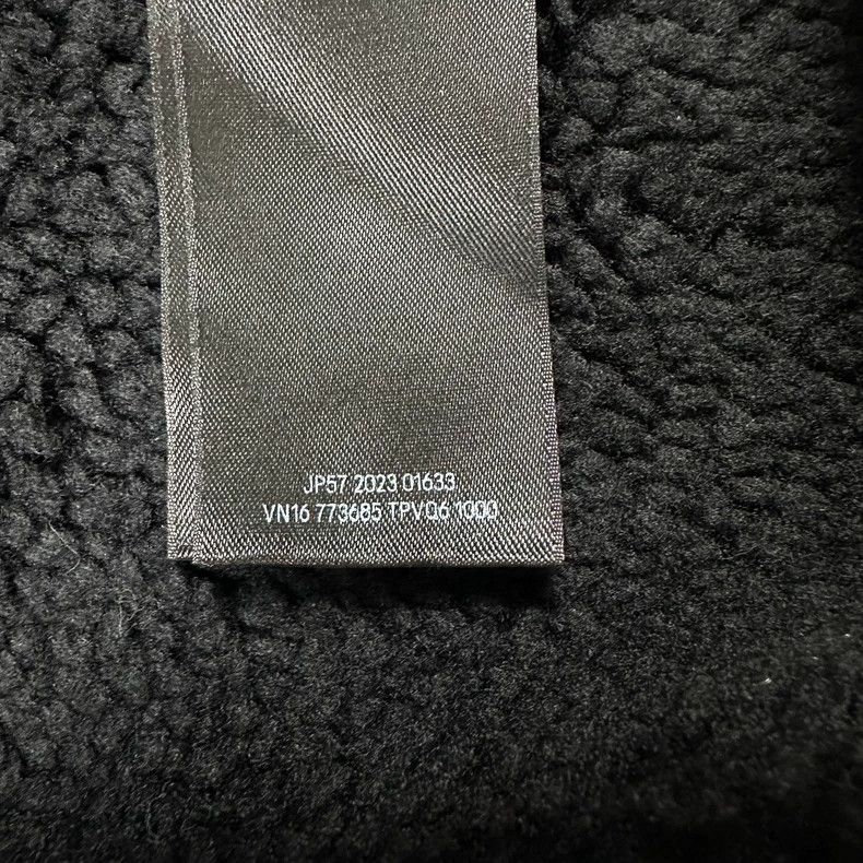 Balenciaga Balenciaga Reflective Logo Fleece Hoodie-yf Size US M / EU 48-50 / 2 - 7 Thumbnail