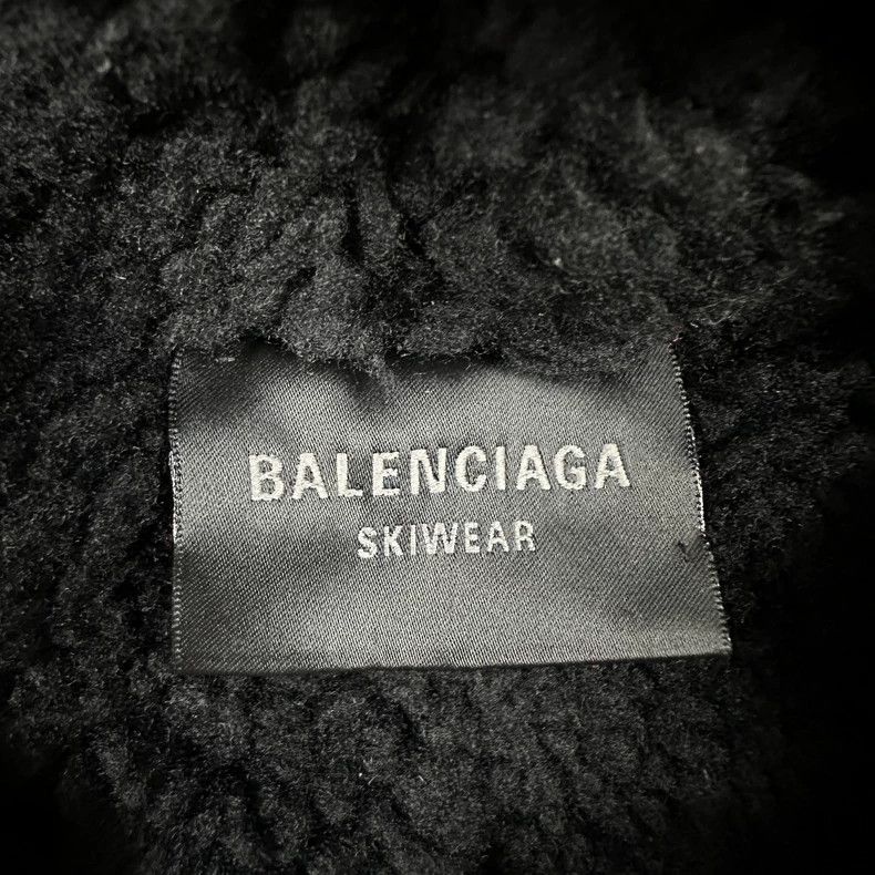 Balenciaga Balenciaga Reflective Logo Fleece Hoodie-yf Size US M / EU 48-50 / 2 - 5 Thumbnail