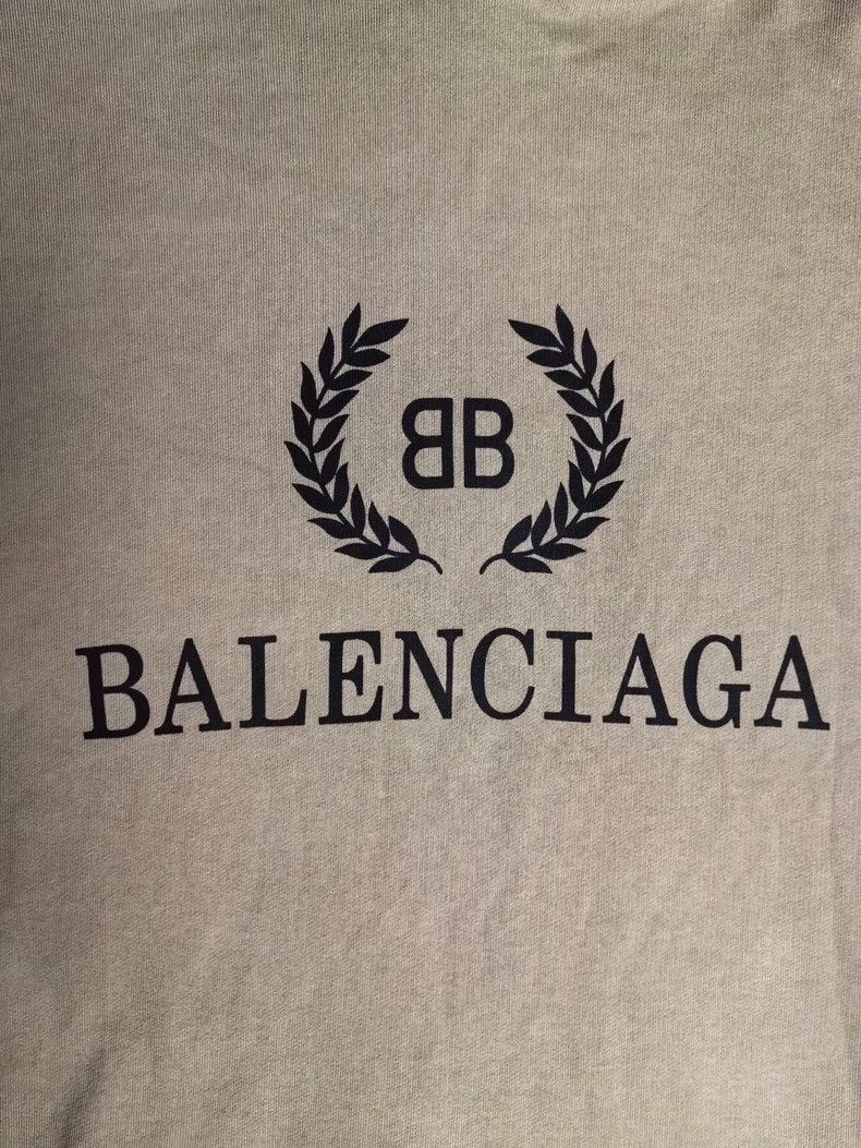 Balenciaga Balenciaga Wheat Ear Beige Hoodie S-yf Size US S / EU 44-46 / 1 - 4 Thumbnail
