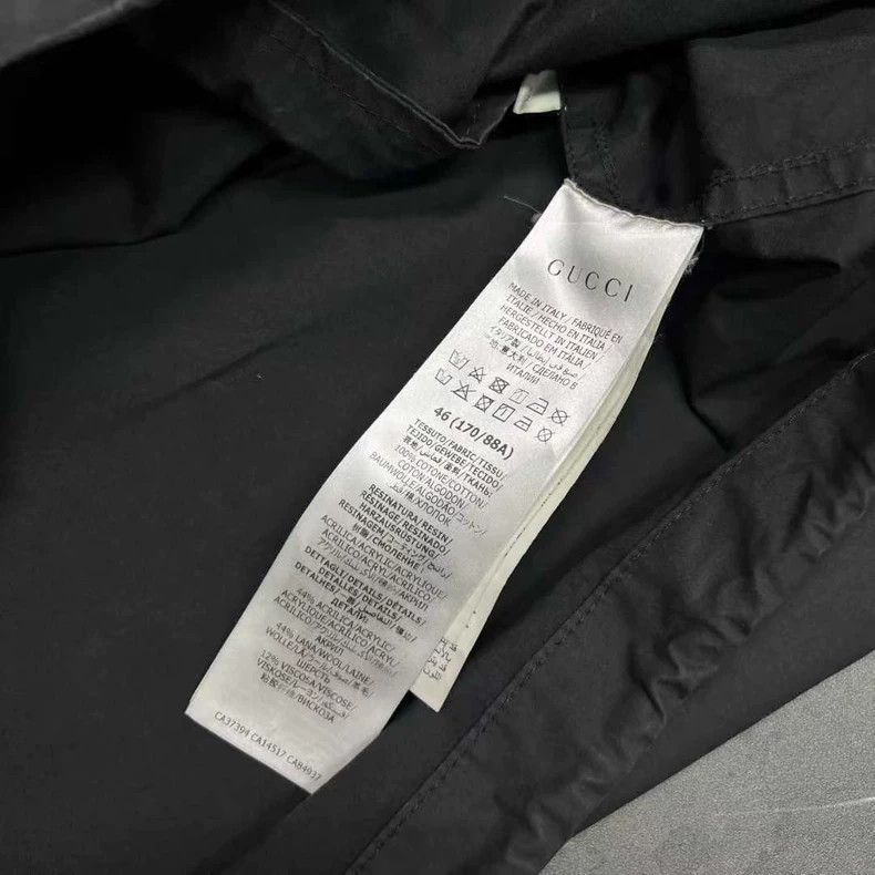 Gucci Gucci Half-Zip Stripe Windbreaker Jacket-yf Size US XL / EU 56 / 4 - 4 Thumbnail