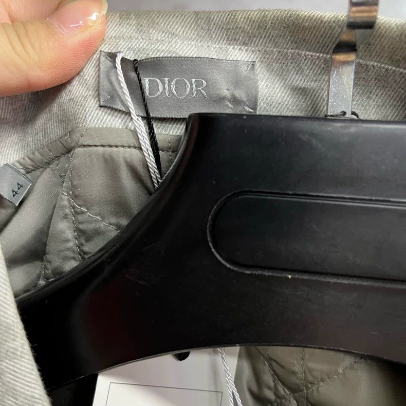 Dior Dior Gray Long Sleeve Printed Shirt-yf Size US XL / EU 56 / 4 - 3 Thumbnail