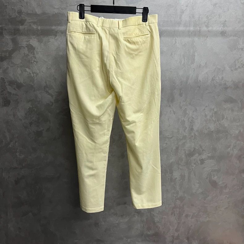 Dior Dior Beige Pearl Button Straight Casual Pants-yf Size US 32 / EU 48 - 2 Thumbnail