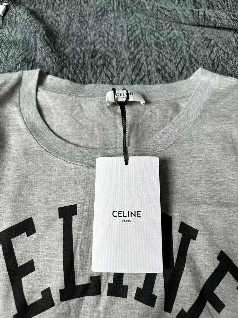 Celine Celine Paris Grey Sleeveless Tank Top-yf Size US S / EU 44-46 / 1 - 3 Thumbnail