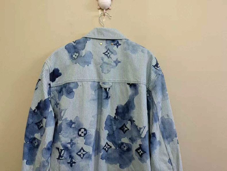 Louis Vuitton Louis Vuitton Monogram Denim Jacket-yf Size US XXL / EU 58 / 5 - 5 Thumbnail