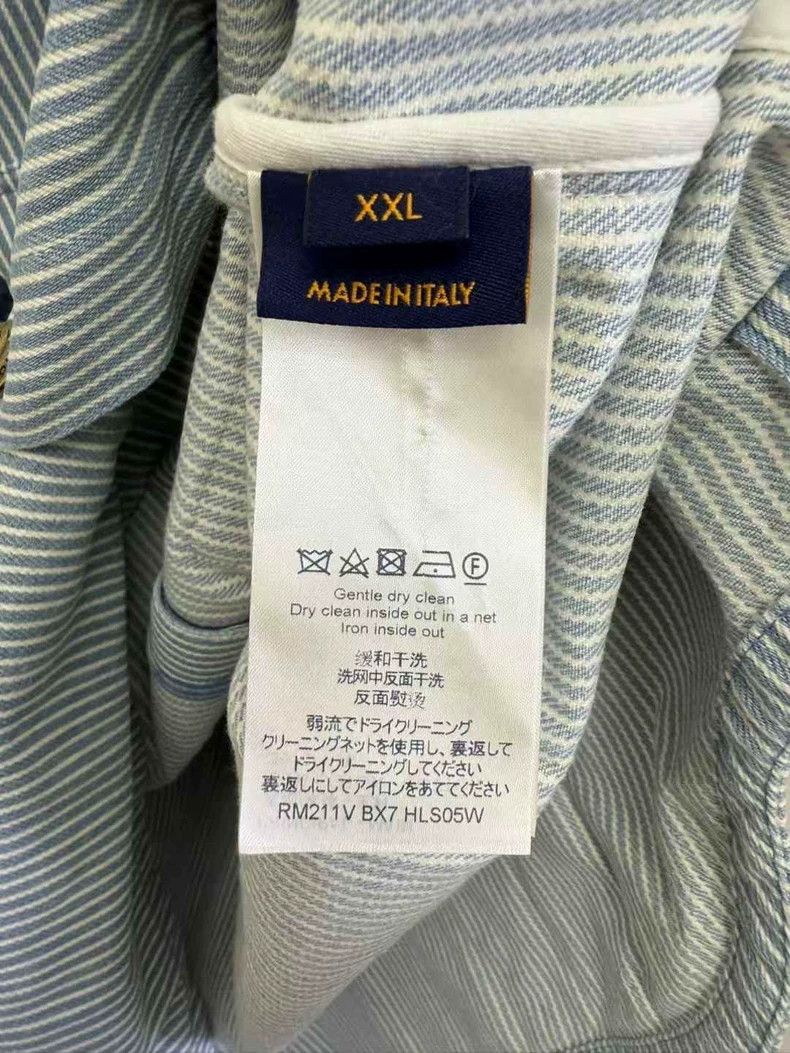 Louis Vuitton Louis Vuitton Monogram Denim Jacket-yf Size US XXL / EU 58 / 5 - 3 Thumbnail