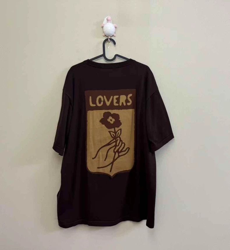 Louis Vuitton Louis Vuitton Trunk Logo Knit T-Shirt-yf Size US L / EU 52-54 / 3 - 4 Thumbnail
