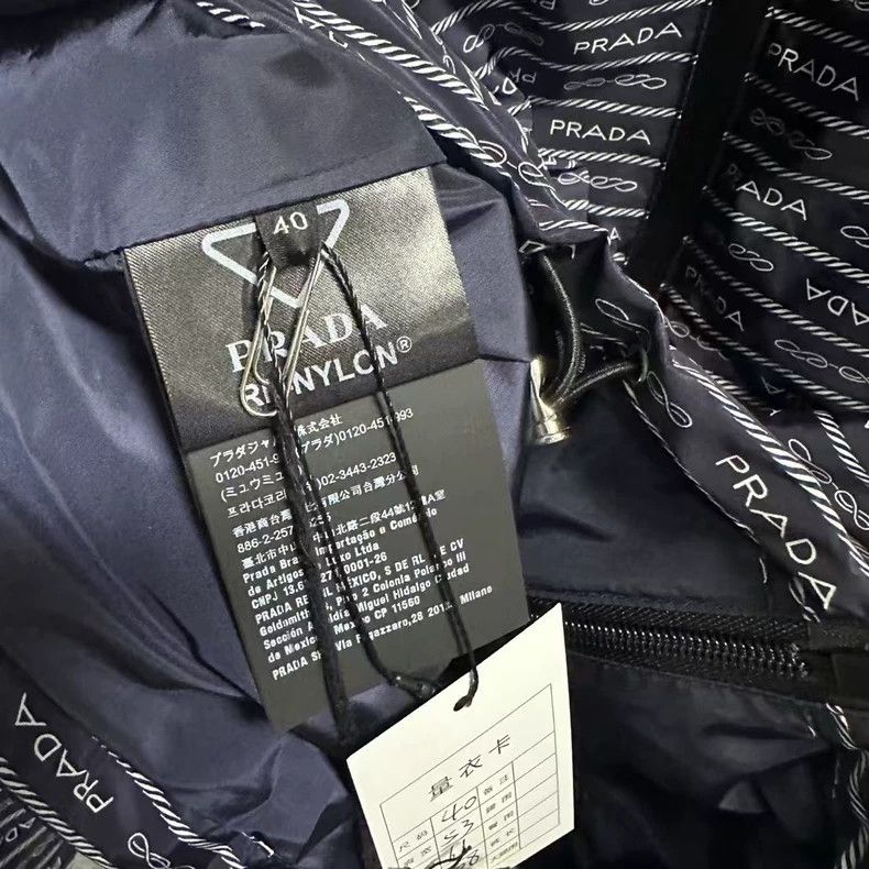 Prada Prada Blue Striped Zip Jacket-yf Size US M / EU 48-50 / 2 - 4 Thumbnail
