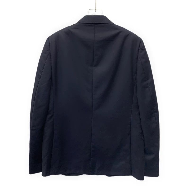 Ermenegildo Zegna Zegna Black Wool Collar Button Coat-yf Size US L / EU 52-54 / 3 - 2 Thumbnail