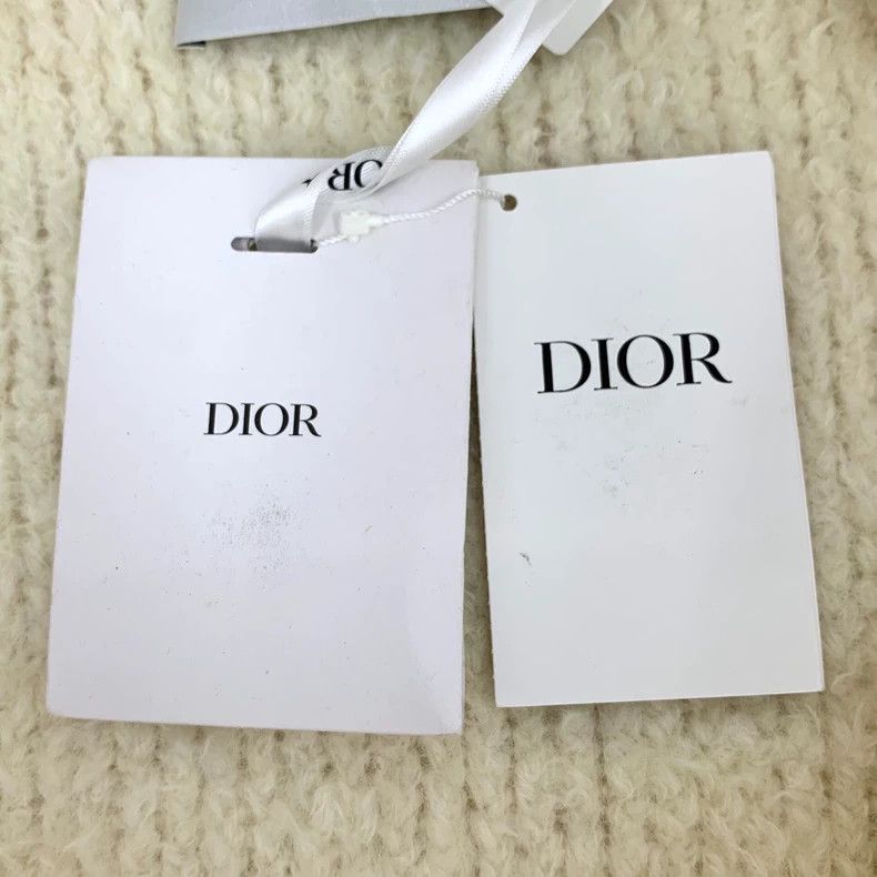 Dior Dior Logo Embroidered Wool Collared Jacket-yf Size US XS / EU 42 / 0 - 6 Thumbnail