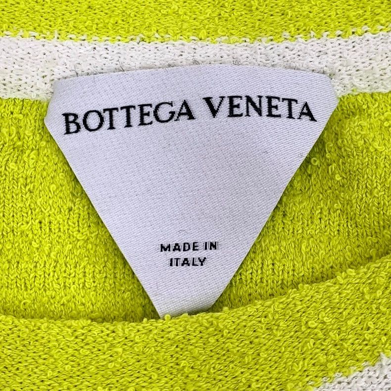 Bottega Veneta Bottega Veneta Green Cotton Short Sleeve T-shirt-yf Size US M / EU 48-50 / 2 - 5 Thumbnail