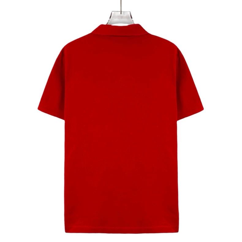 Burberry Burberry Red Equestrian Embroidered Polo-yf Size US S / EU 44-46 / 1 - 2 Thumbnail