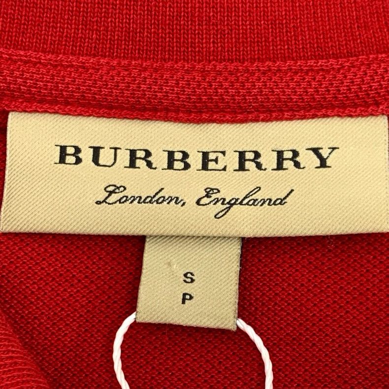 Burberry Burberry Red Equestrian Embroidered Polo-yf Size US S / EU 44-46 / 1 - 5 Thumbnail