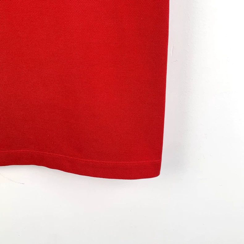 Burberry Burberry Red Equestrian Embroidered Polo-yf Size US S / EU 44-46 / 1 - 4 Thumbnail