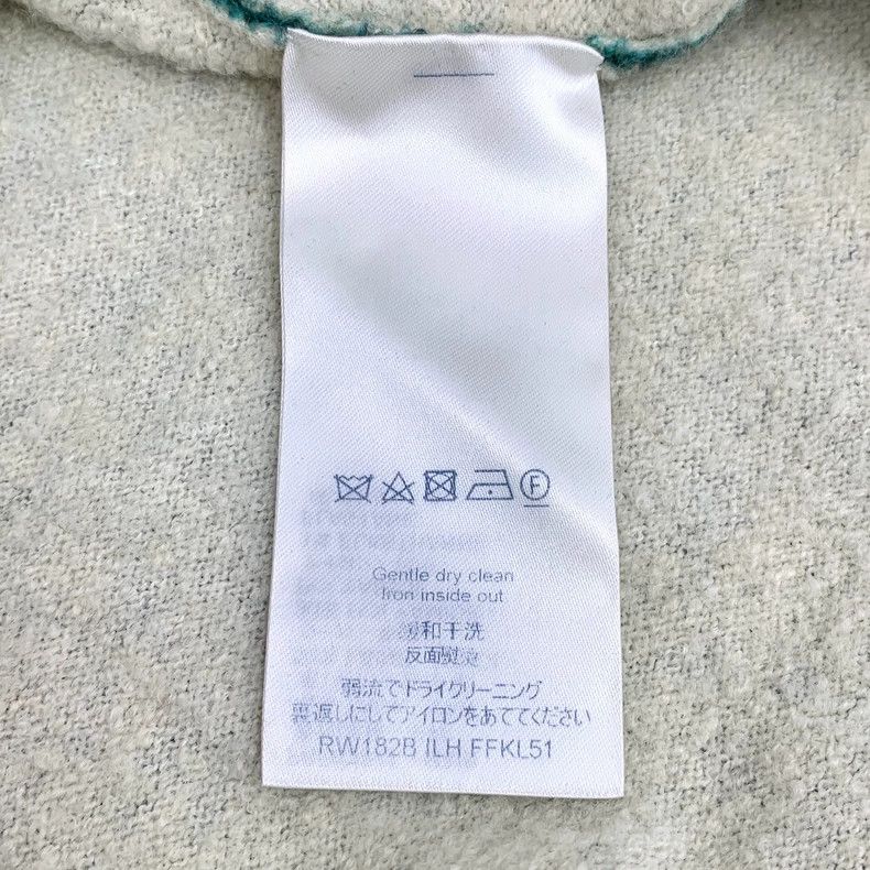 Louis Vuitton Louis Vuitton Green Wool Knit Sweater-yf Size US XS / EU 42 / 0 - 6 Thumbnail
