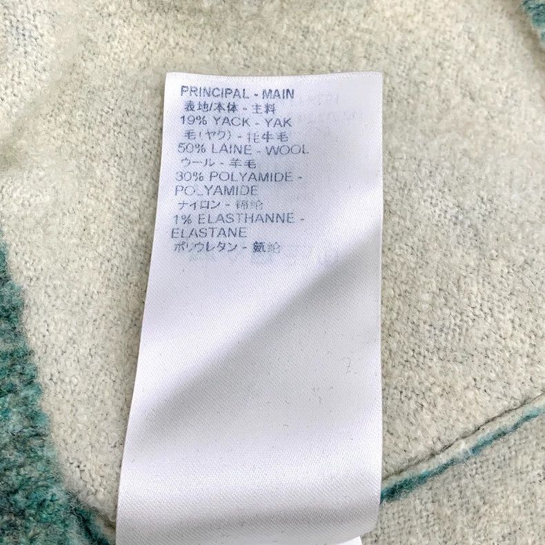 Louis Vuitton Louis Vuitton Green Wool Knit Sweater-yf Size US XS / EU 42 / 0 - 7 Thumbnail