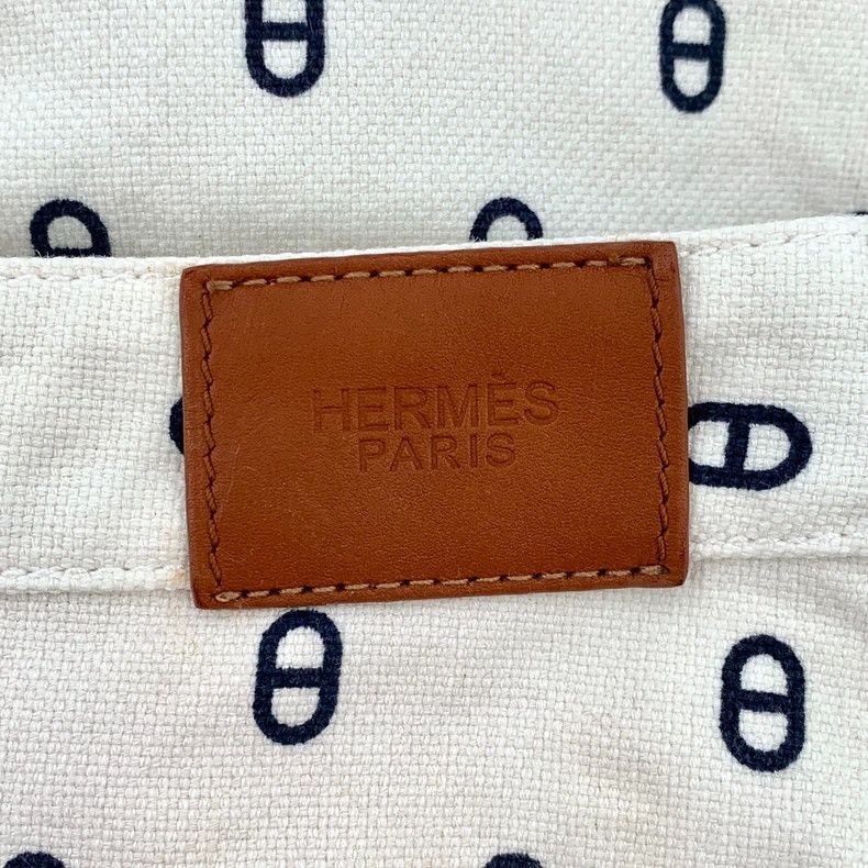 Hermes Hermes White Cotton Denim Skirt-yf Size US 38 / EU 54 - 6 Thumbnail