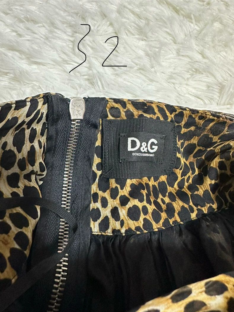 Dolce & Gabbana Dolce&Gabbana Leopard Print Cape Dress-yf Size US M / EU 48-50 / 2 - 3 Thumbnail