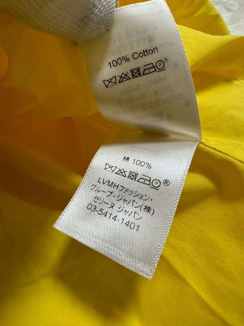 Celine Celine Yellow Sleeveless Blouse Top-yf Size US XS / EU 42 / 0 - 4 Thumbnail