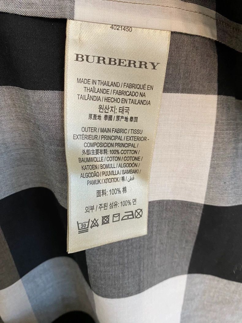 Burberry Burberry Check Doll Collar Shirt-yf Size US M / EU 48-50 / 2 - 3 Thumbnail