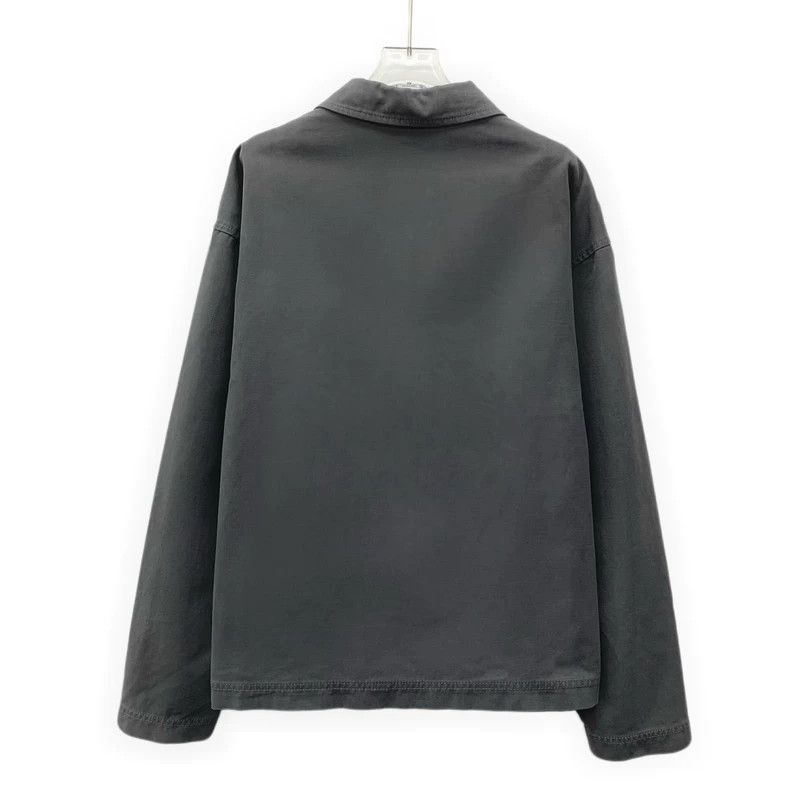 Louis Vuitton Louis Vuitton Gray Denim Jacket with Embroidery-yf Size US L / EU 52-54 / 3 - 2 Thumbnail