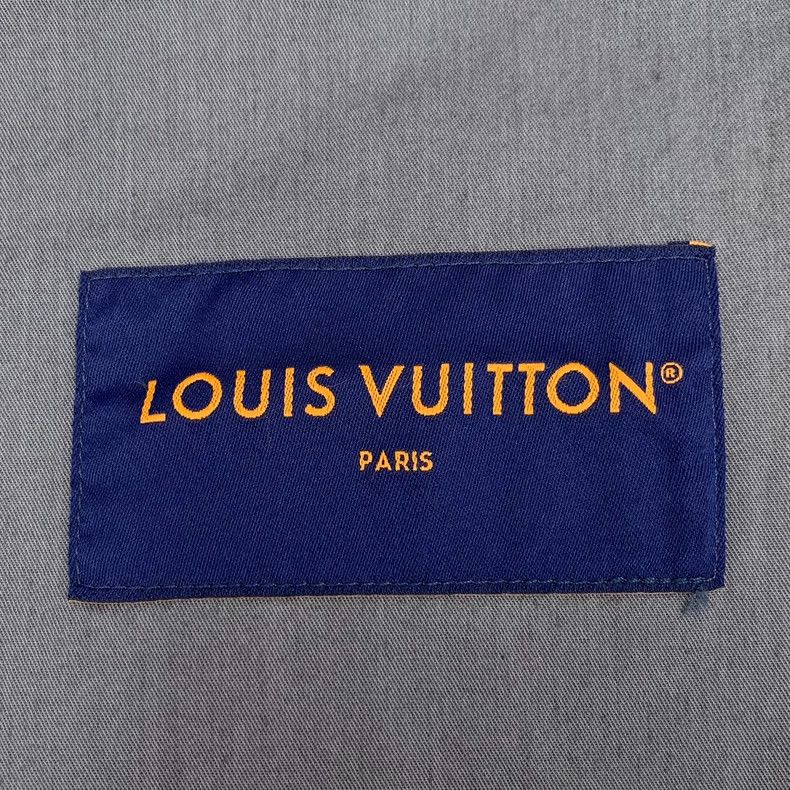 Louis Vuitton Louis Vuitton Gray Denim Jacket with Embroidery-yf Size US L / EU 52-54 / 3 - 5 Thumbnail