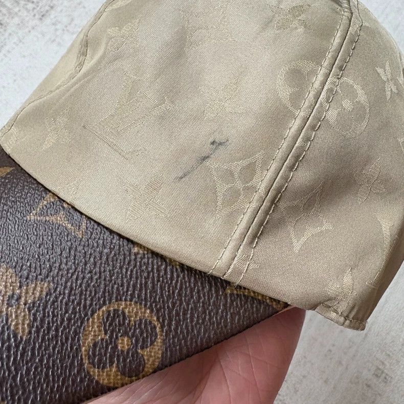 Louis Vuitton Louis Vuitton Monogram Nylon Baseball Cap-yf Size ONE SIZE - 3 Thumbnail