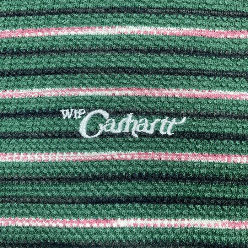 Vintage Carhartt Striped Long Sleeve T-Shirt-yf Size US S / EU 44-46 / 1 - 3 Thumbnail