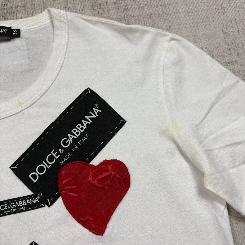 Dolce & Gabbana Dolce Gabbana Women's Short Sleeve T-Shirt-yf Size US M / EU 48-50 / 2 - 4 Thumbnail