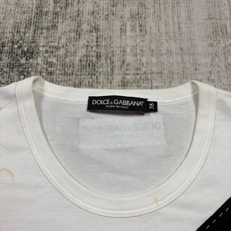 Dolce & Gabbana Dolce Gabbana Women's Short Sleeve T-Shirt-yf Size US M / EU 48-50 / 2 - 2 Thumbnail