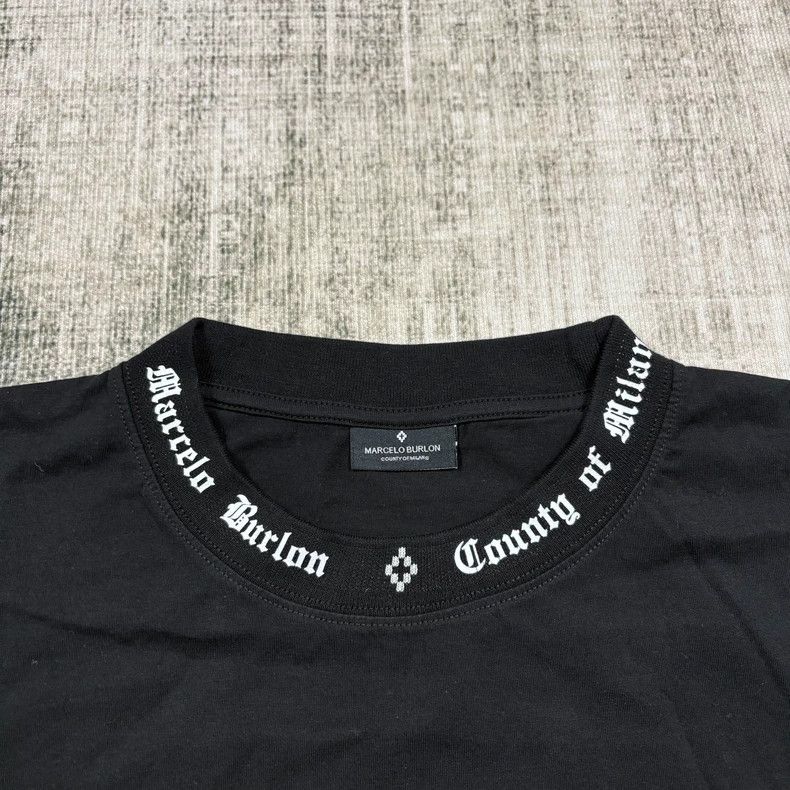 Vintage Marcelo Burlon Short Sleeve T-Shirt-yf Size US M / EU 48-50 / 2 - 2 Thumbnail