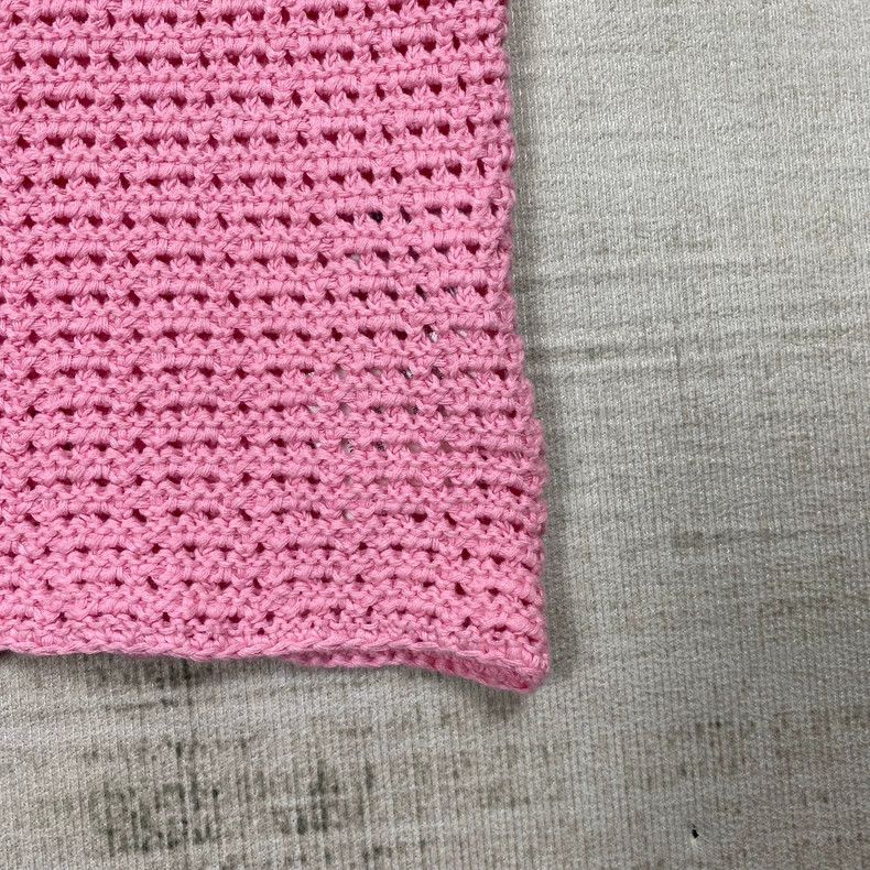 Bode Three Quarters Pink Crochet Sleeveless Top-yf Size US M / EU 48-50 / 2 - 3 Thumbnail
