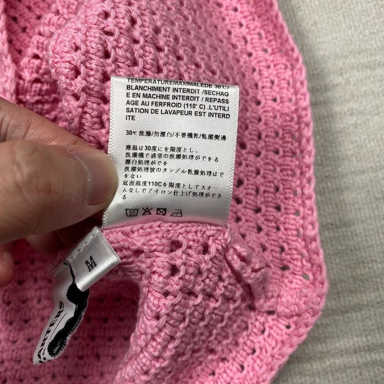 Bode Three Quarters Pink Crochet Sleeveless Top-yf Size US M / EU 48-50 / 2 - 5 Thumbnail