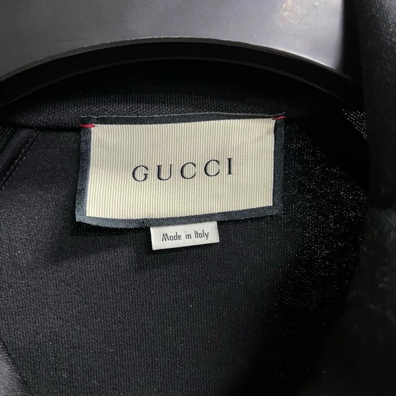Gucci Gucci Black Logo Stripe Casual Jacket-yf Size US L / EU 52-54 / 3 - 2 Thumbnail