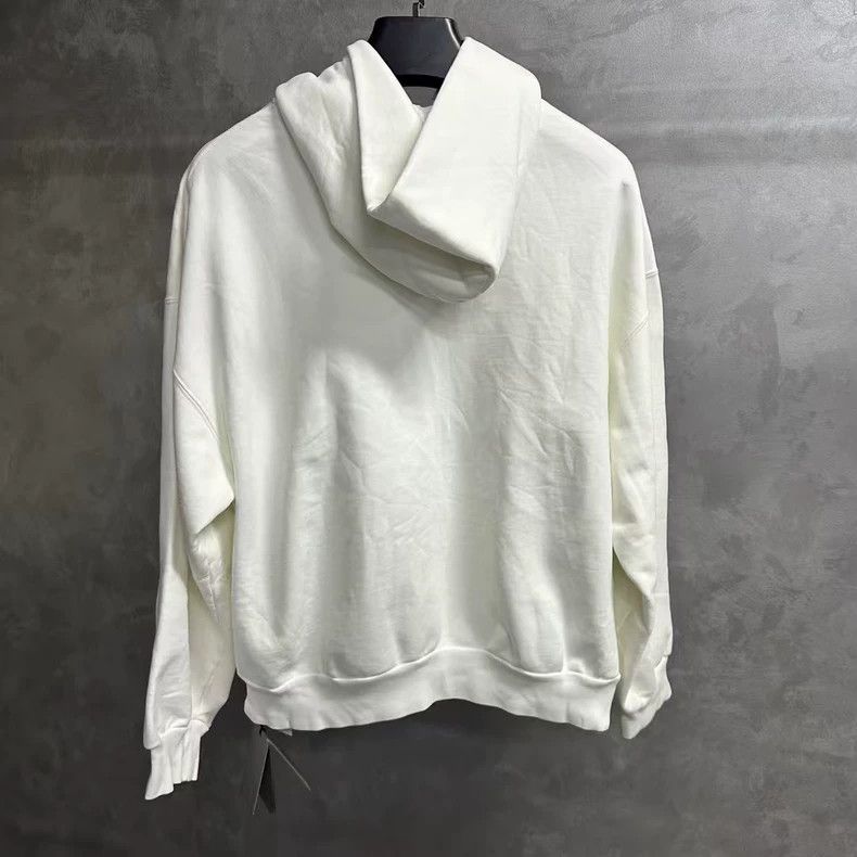 Balenciaga Balenciaga White Logo Zip Hoodie-yf Size US S / EU 44-46 / 1 - 2 Thumbnail