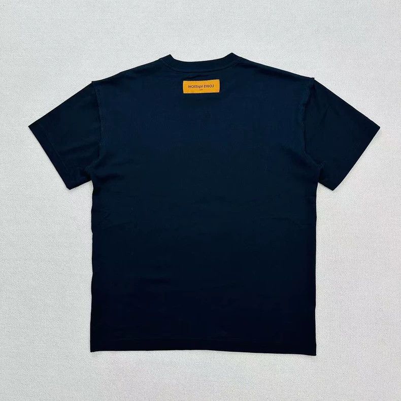 Louis Vuitton Louis Vuitton Black Concert Short Sleeve Tee-yf Size US S / EU 44-46 / 1 - 2 Thumbnail