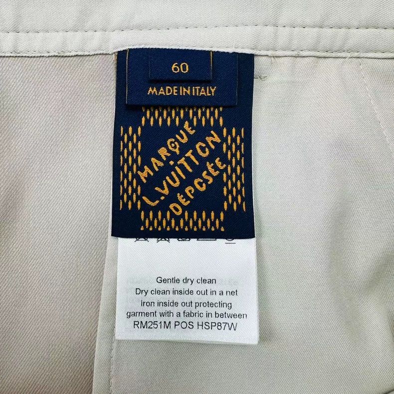Louis Vuitton Louis Vuitton SS25 Embroidered Logo Cargo Pants-yf Size US 34 / EU 50 - 4 Thumbnail