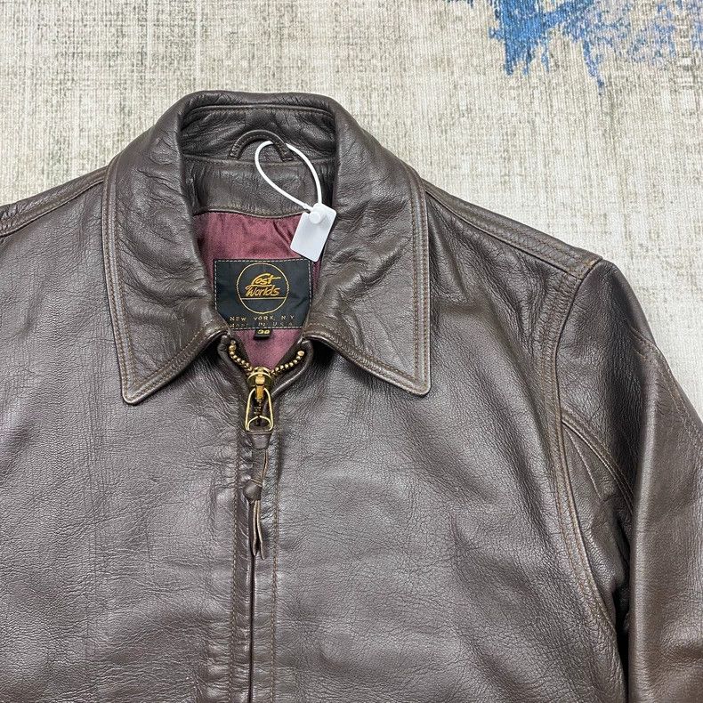 The Real McCoy's LOST WORLDS A2 Flight Leather Jacket-yf Size US M / EU 48-50 / 2 - 3 Thumbnail
