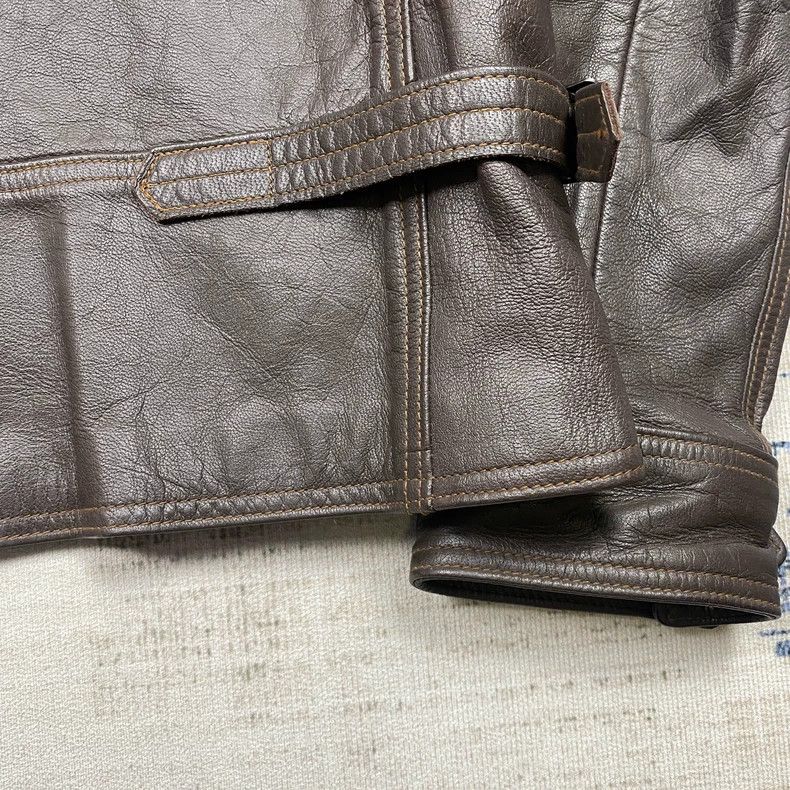 The Real McCoy's LOST WORLDS A2 Flight Leather Jacket-yf Size US M / EU 48-50 / 2 - 8 Thumbnail
