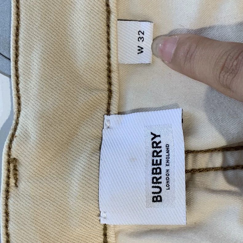Burberry Burberry Beige Casual Pants 32-yf Size US 32 / EU 48 - 3 Thumbnail