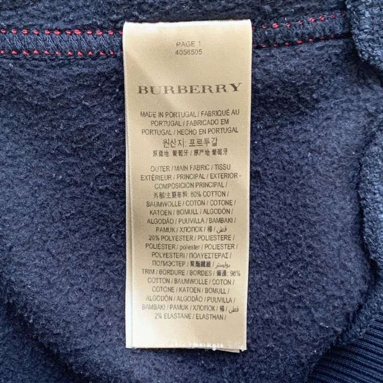 Burberry Burberry Embroidered Letter Sweatshirt-yf Size US S / EU 44-46 / 1 - 5 Thumbnail