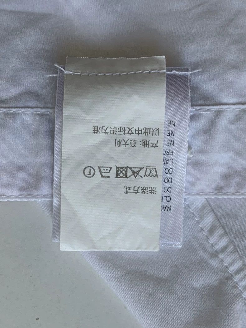 Thom Browne Thom Browne White Long Sleeve Shirt-yf Size US M / EU 48-50 / 2 - 8 Thumbnail