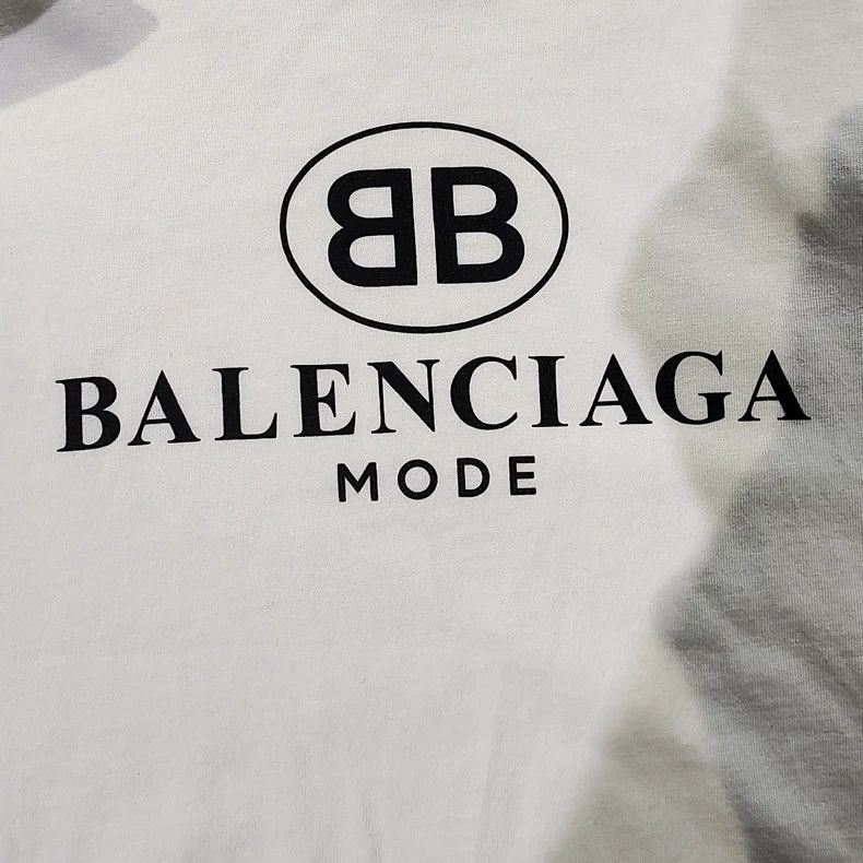 Balenciaga Balenciaga BB Mode Short Sleeve T-shirt-yf Size US L / EU 52-54 / 3 - 3 Thumbnail