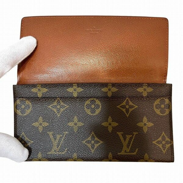 Louis Vuitton Louis Vuitton Louis Vuitton Porte-Cercle Bifold Monogram Long Wallet Canvas Long Wallet M61820 DUTY FREE for USA Size ONE SIZE - 3 Thumbnail