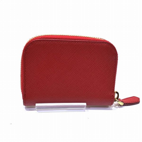 Prada Prada Prada Saffiano Coin Case Leather Coin Case 1M0268 DUTY FREE for USA Size ONE SIZE - 2 Thumbnail