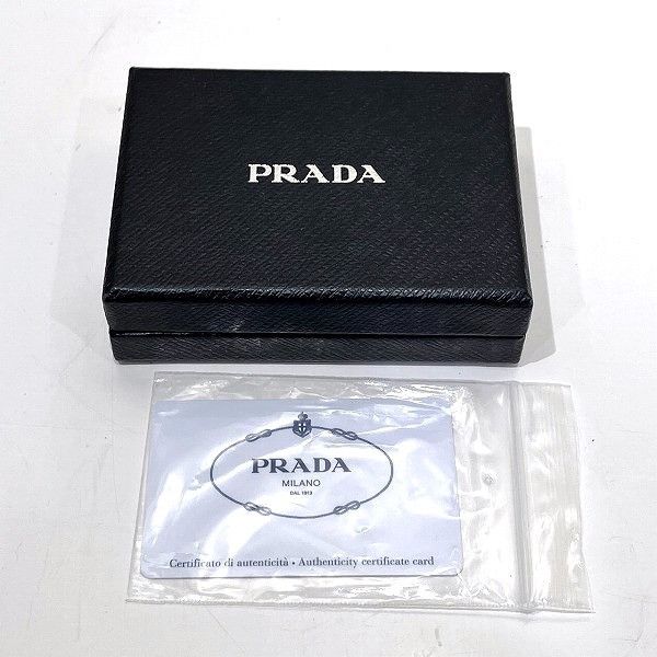 Prada Prada Prada Saffiano Coin Case Leather Coin Case 1M0268 DUTY FREE for USA Size ONE SIZE - 5 Thumbnail