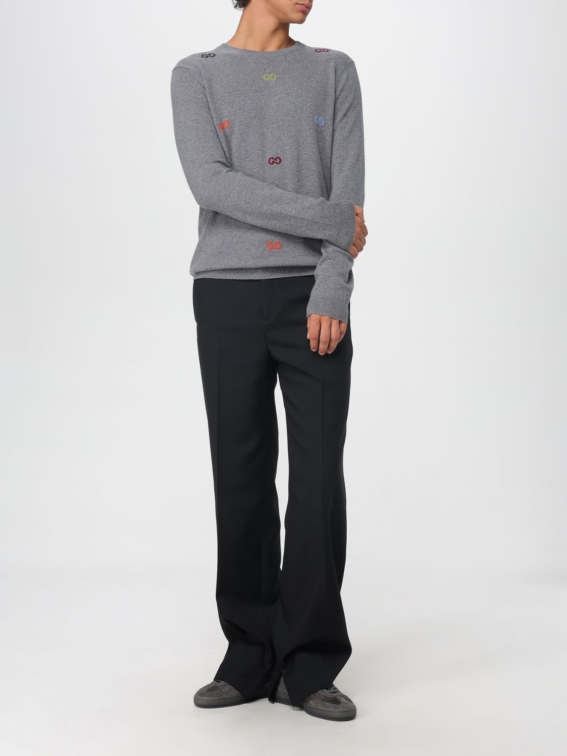 Gucci Gucci Sweater Men Grey Size US L / EU 52-54 / 3 - 2 Thumbnail