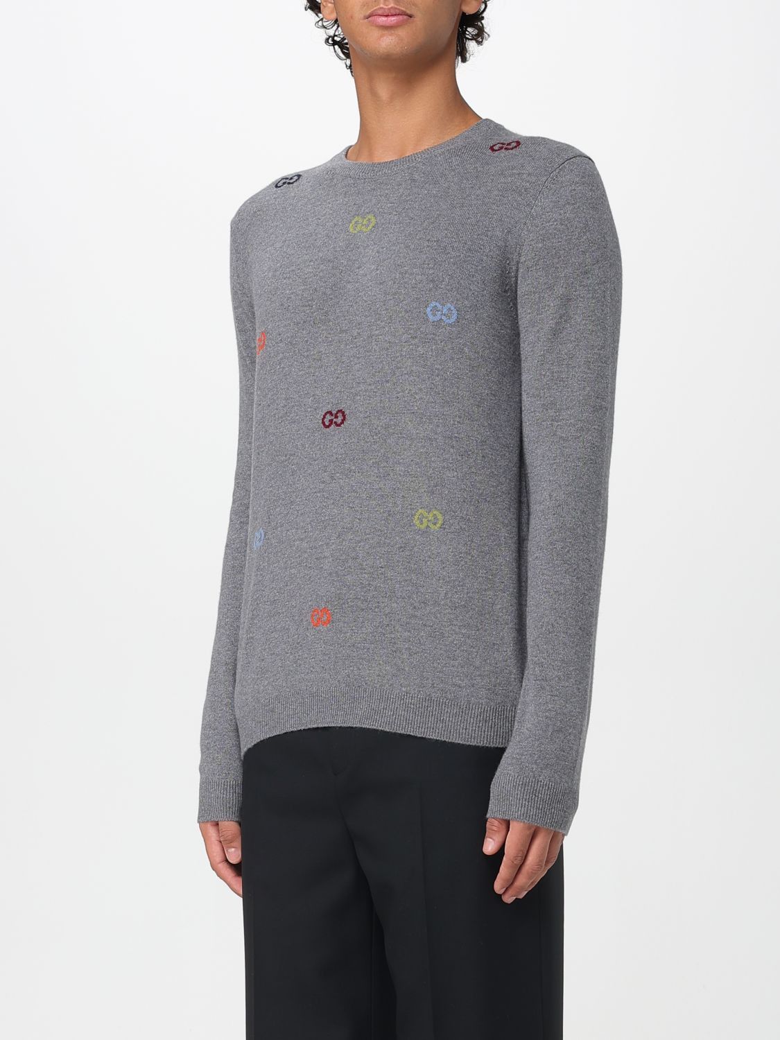 Gucci Gucci Sweater Men Grey Size US L / EU 52-54 / 3 - 4 Thumbnail