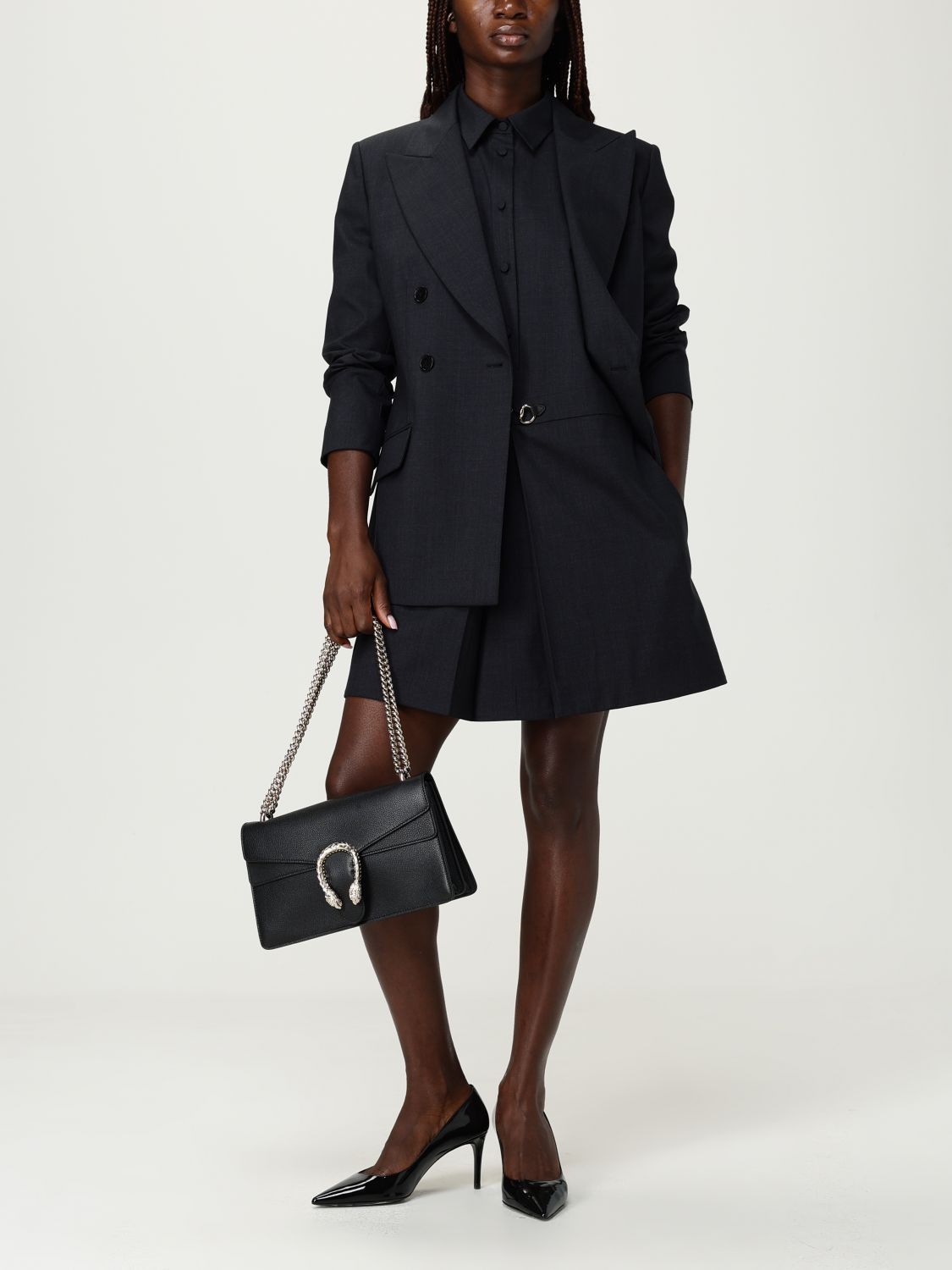 Gucci Gucci Dress Woman Grey Size S / US 4 / IT 40 - 2 Thumbnail